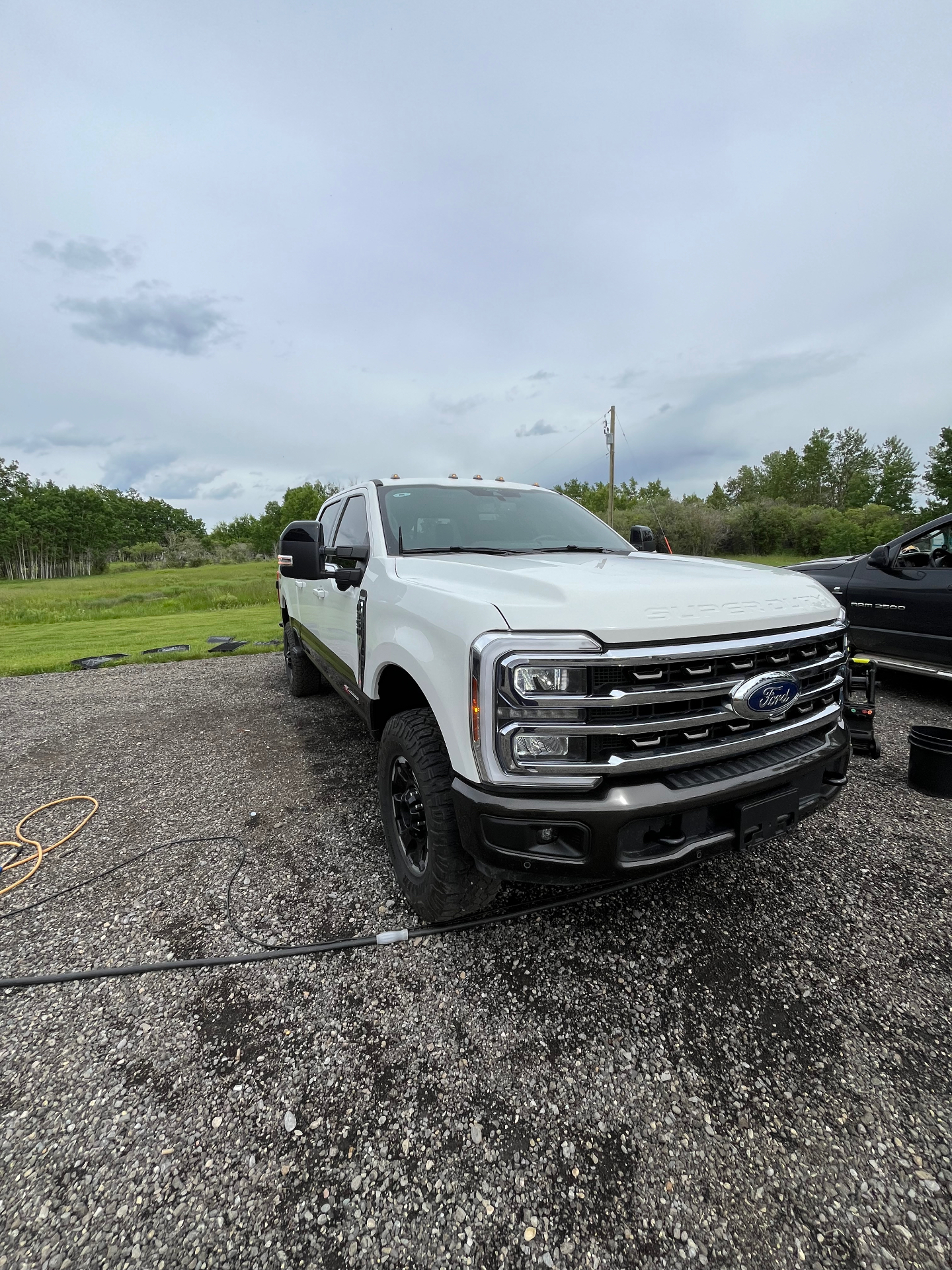 Ford Super Duty after full exterior detail